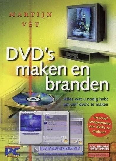 DVD's maken en branden, Martijn Vet, Boeken, Ophalen of Verzenden, Zo goed als nieuw