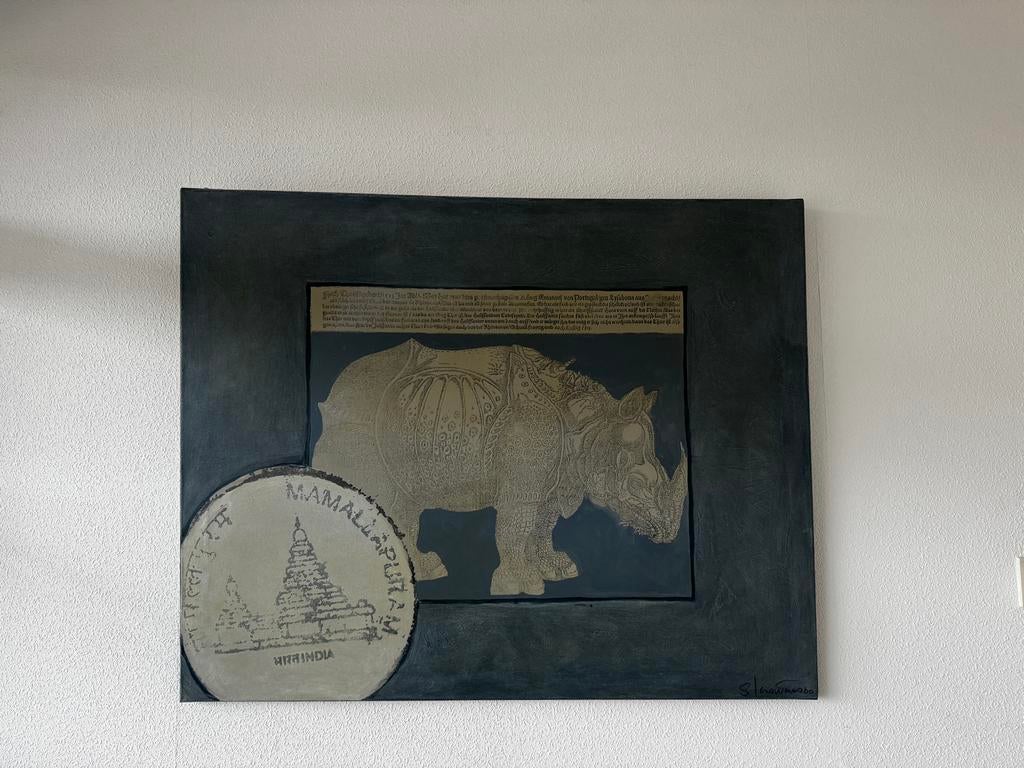 Schilderij van Sandy Jeronimus - Uniek Exemplaar, Antiek en Kunst, Kunst | Schilderijen | Klassiek, Ophalen