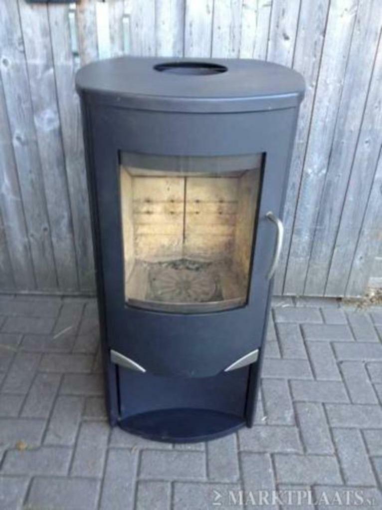 ZGAN Lotus prio 6 met 3 zijdig glas 3 tot 8 kw, Zo goed als nieuw, Hout, Vrijstaand