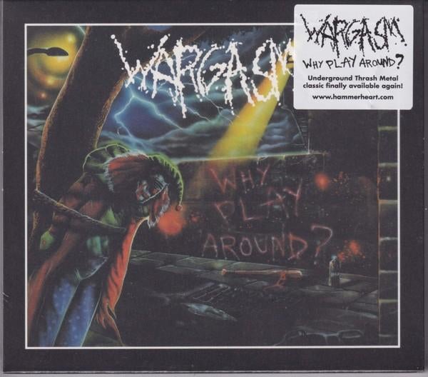 Wargasm -Why Play Around CD US Thrash Metal 1988, Cd's en Dvd's, Cd's | Hardrock en Metal, Ophalen of Verzenden, Nieuw in verpakking