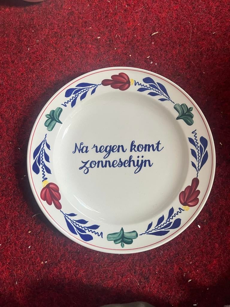 Leuk boer en bond  bordje met spreuk, Ophalen