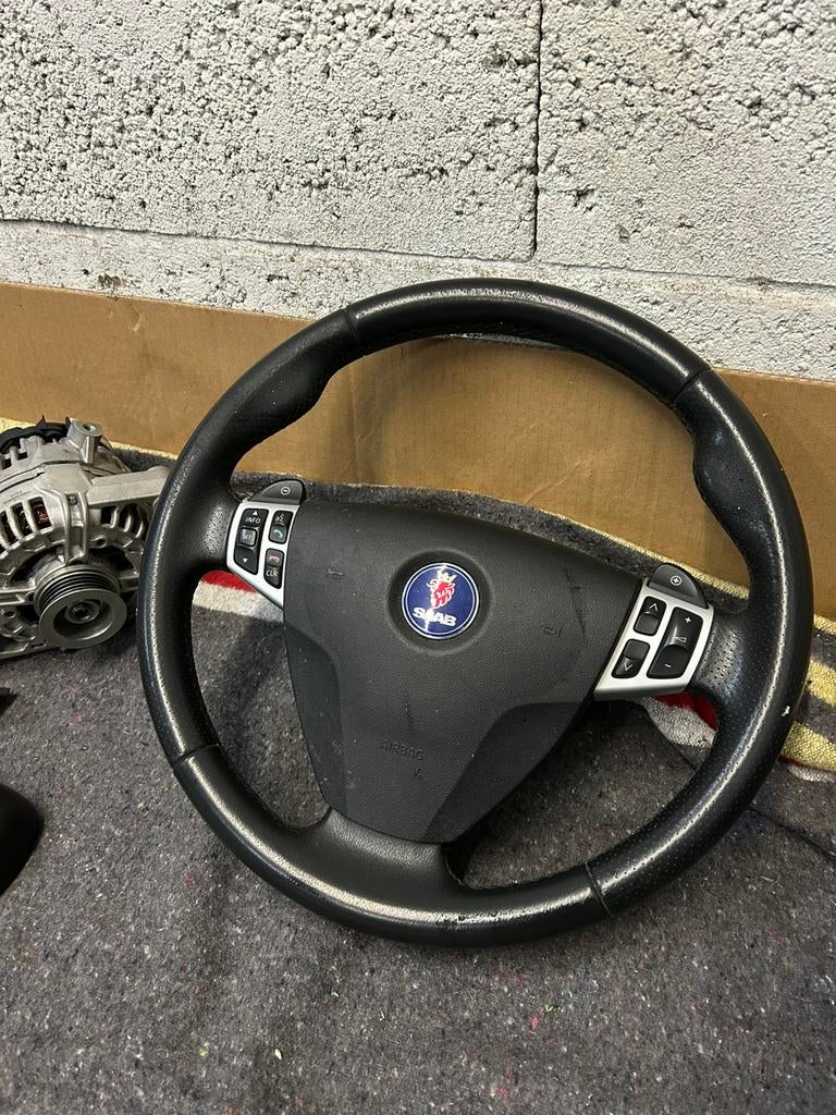 Saab 9-3 sport stuur, Auto-onderdelen, Besturing, Ophalen of Verzenden, Saab