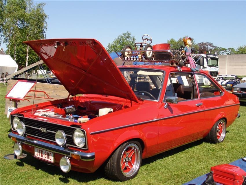 Ford Escort MK2 + lege garage, Ophalen
