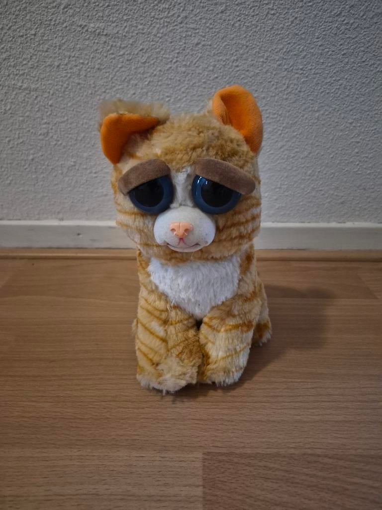 Schattige Feisty Pets Pluche Kat - Van Lief naar Boos!, Ophalen of Verzenden, Zo goed als nieuw