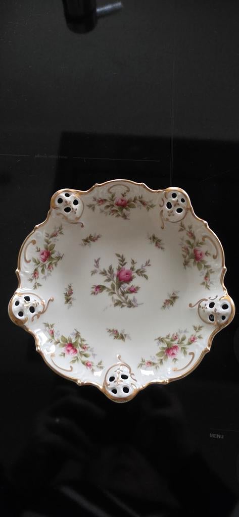 Rosenthal Moliere Porseleinen Schaal met Rozen, Ophalen