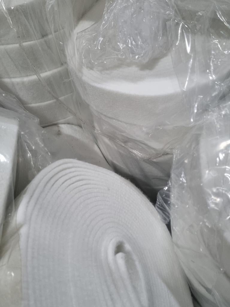 Oplegvilt bouwvilt opleg bouw vilt wit 1000 grams, Doe-het-zelf en Verbouw, Minder dan 4 cm, Overige materialen, Nieuw, Ophalen of Verzenden