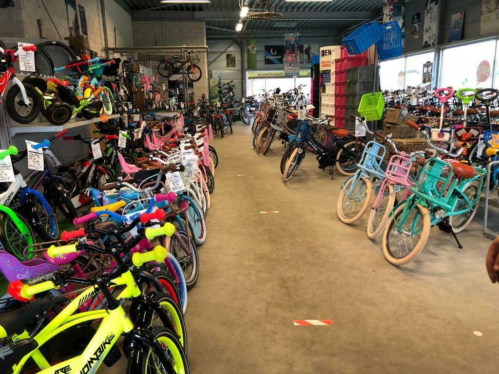 Foto 2 van FIETSMASTER 10/12/14/16/18 INCH KINDERFIETS FIETSEN OP=OP !!