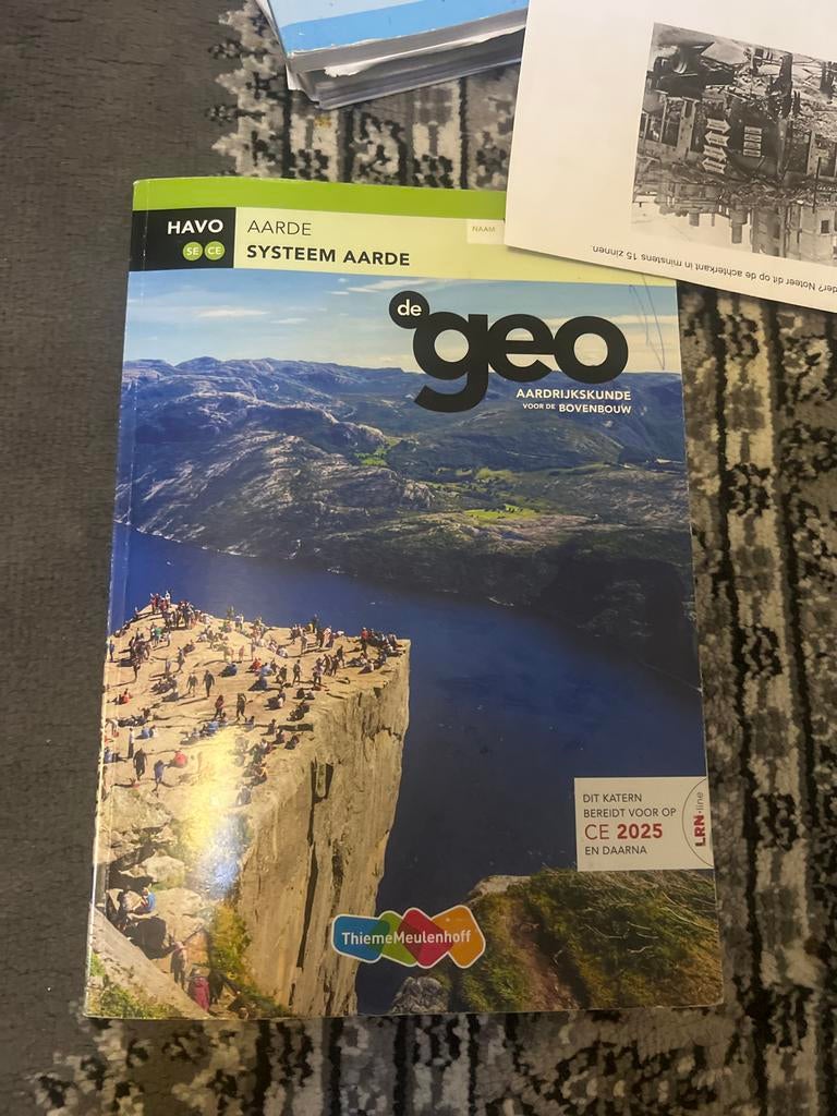 De Geo Aardrijkskunde HAVO - Systeem Aarde, Ophalen of Verzenden, Zo goed als nieuw