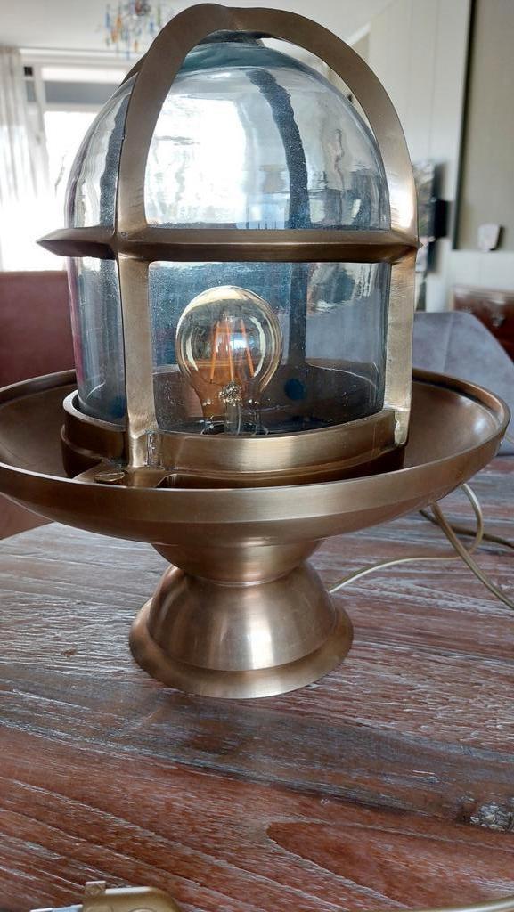 Te koop scheepslamp, Ophalen of Verzenden, Gebruikt, Metaal