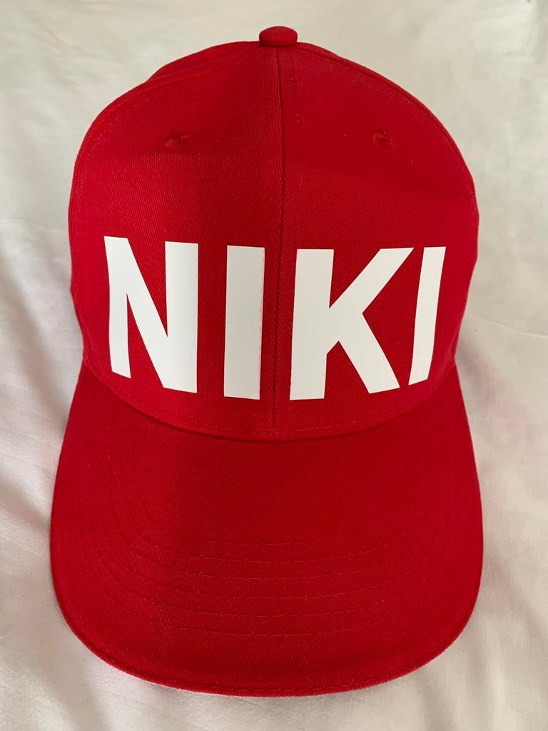 Niki Lauda Pet - Formule 1 Collector's Item, Verzamelen, Automerken, Motoren en Formule 1, Ophalen of Verzenden, Zo goed als nieuw