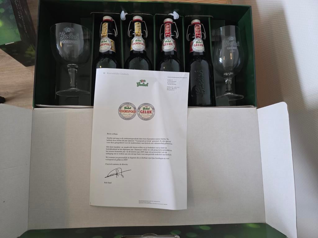 Grolsch collectors item, Verzamelen, Biermerken, Ophalen of Verzenden, Grolsch