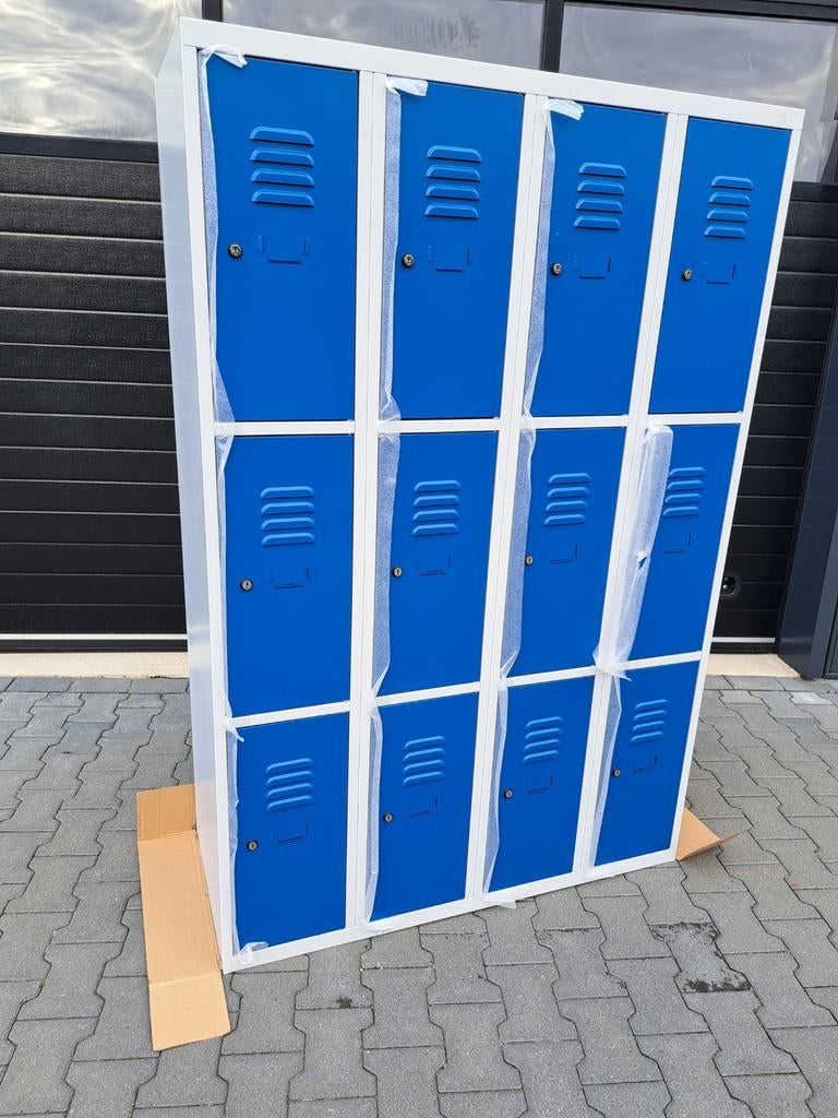 AANBIEDING! NIEUWE 12- deurs lockerkast 180x120x50cm, Ophalen, Nieuw