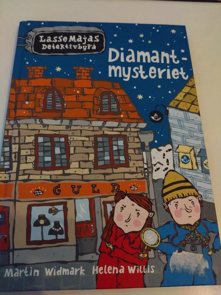 Lassemajas Detektivbyrå Diamantmysteriet #svenska/zweeds#, Ophalen of Verzenden, Zo goed als nieuw, Fictie algemeen