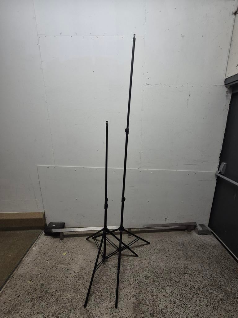 2 Elinchrom Statieven in Draagtas, Ophalen of Verzenden, Gebruikt, Statief of Scherm
