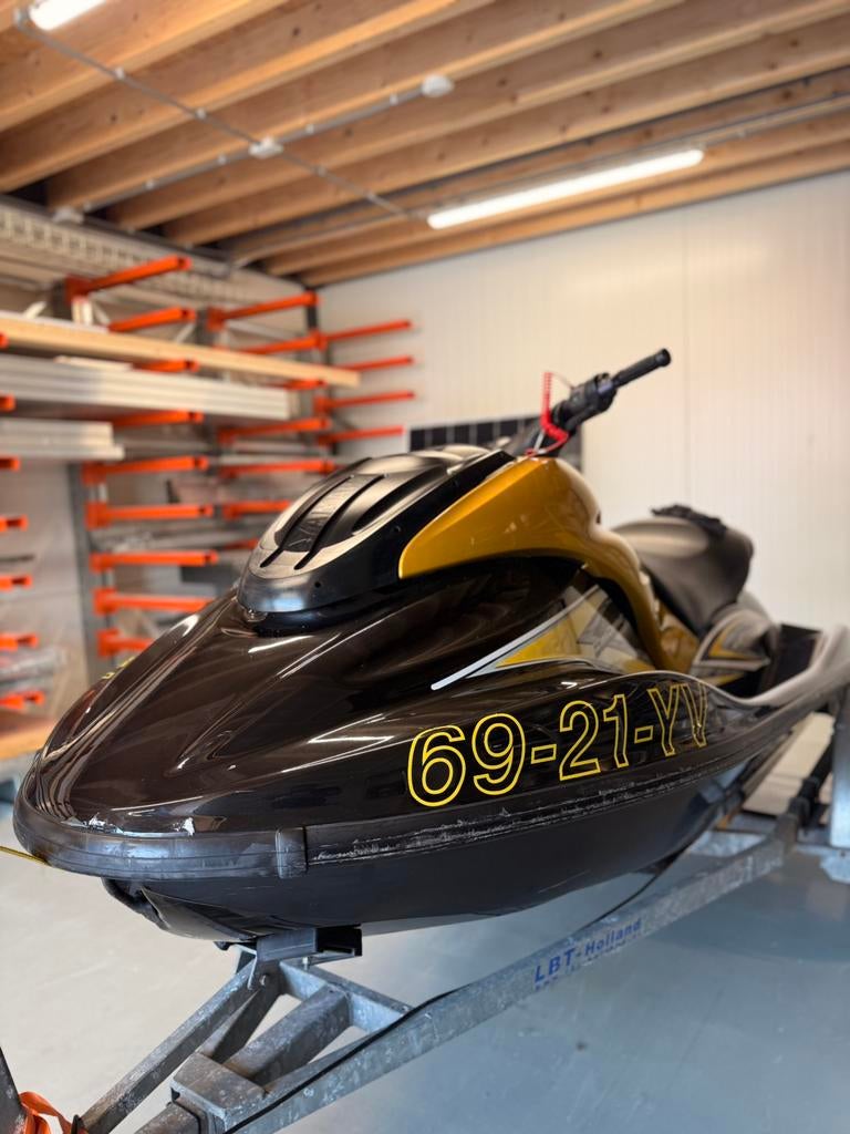 ️ Yamaha GP 1300R Jetski – Zwart/Goud – Topstaat! ️, Watersport en Boten, Jetski's en Waterscooters, Ophalen, Gebruikt, Benzine