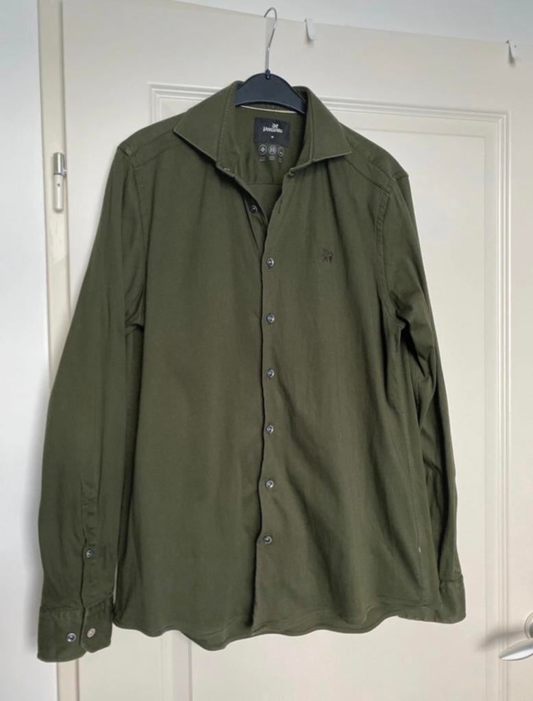 Vanguard blouse - Maat M, Ophalen of Verzenden, Zo goed als nieuw, Groen, Halswijdte 39/40 (M)