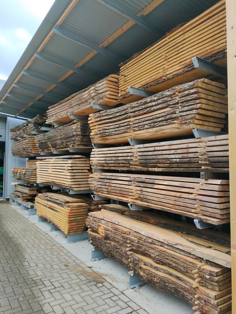 Eiken schaaldelen, stammen, planken, Doe-het-zelf en Verbouw, Ophalen, Nieuw, Eiken, Plank