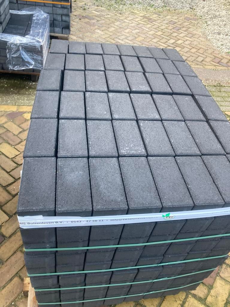 BKK Antraciet Klinkers 20x10x8 - Strak en Duurzaam, Tuin en Terras, Ophalen, Klinkers, Nieuw, 10 m² of meer