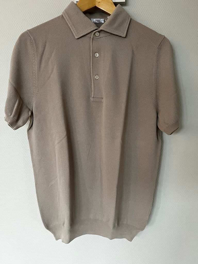 Oger Polo Beige Maat 52 - Nieuw met kaartje, Kleding | Heren, Ophalen of Verzenden, Nieuw, Maat 52/54 (L), Beige