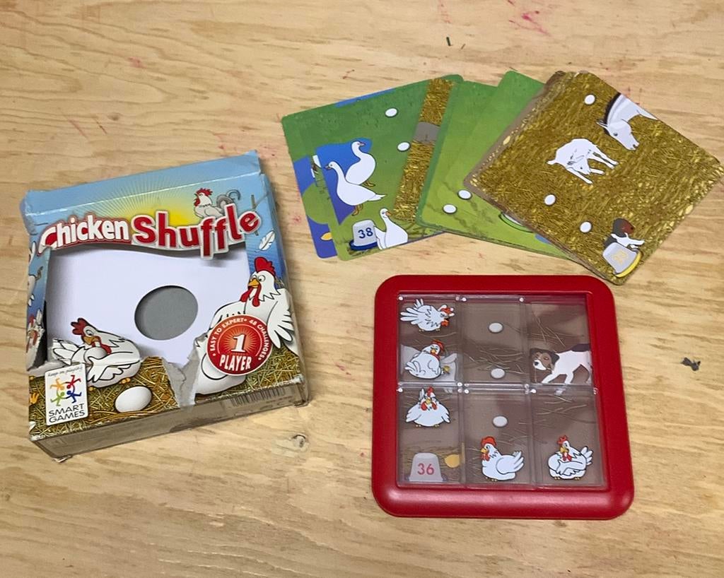 Smart game Chicken shuffle, Ophalen of Verzenden, Zo goed als nieuw