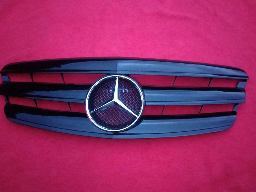 Mercedes W221 S Klasse AMG Look Grill Grillen Sportgrill, Voor, Mercedes-Benz, Nieuw, Ophalen of Verzenden