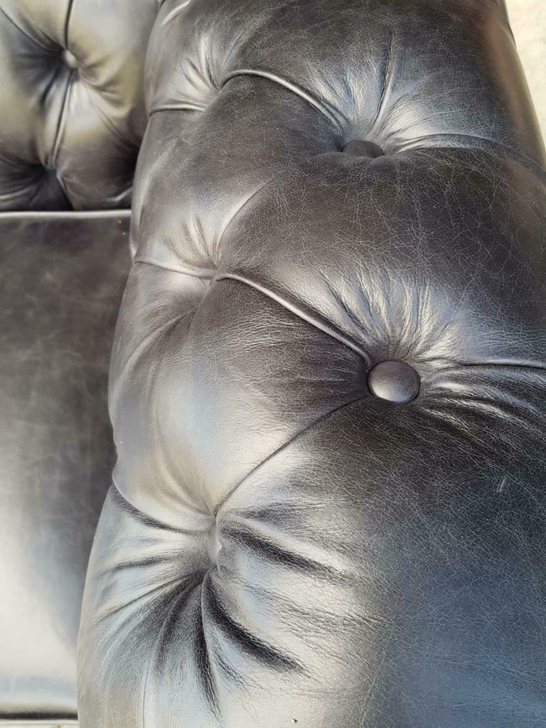 Foto 4 van NIEUWE Chesterfield bank vintage zwart + GRATIS BEZORGD