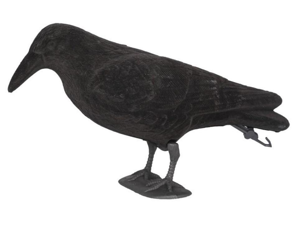 Kunst Kraai / Vogel Nep Tuin Beeld Dier Namaak Simulatie, Verzenden, Nieuw, Kunststof, Dierenbeeld