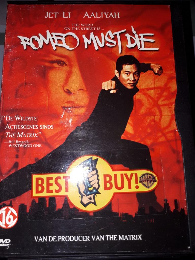Jet li aalyan Romeo mustdie 2 euro didam, Vanaf 16 jaar, Ophalen of Verzenden, Zo goed als nieuw