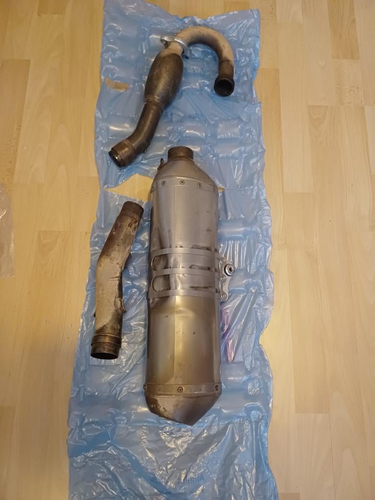 Crf250 aftermarket uitlaat te koop! Gebruikt., Motoren, Onderdelen | Honda, Gebruikt, Ophalen of Verzenden