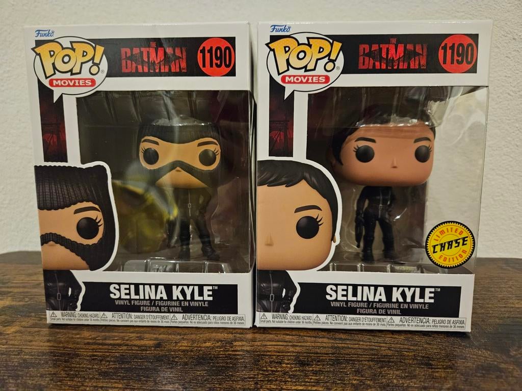 2x Selina Kyle Funko Pop Vaulted Chase Catwoman Batman, Ophalen of Verzenden, Nieuw