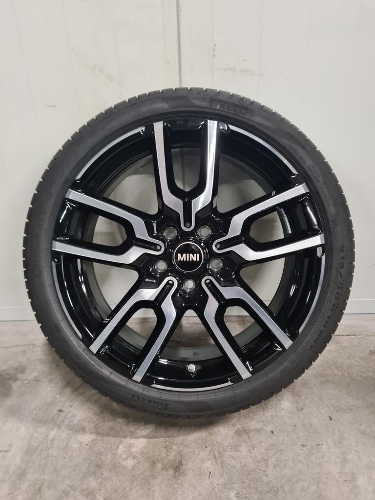 18' Mini Cooper F65 F66 F67 Styling 960 JCW met zomerbanden, 18 inch, 215 mm, Banden en Velgen, Ophalen of Verzenden