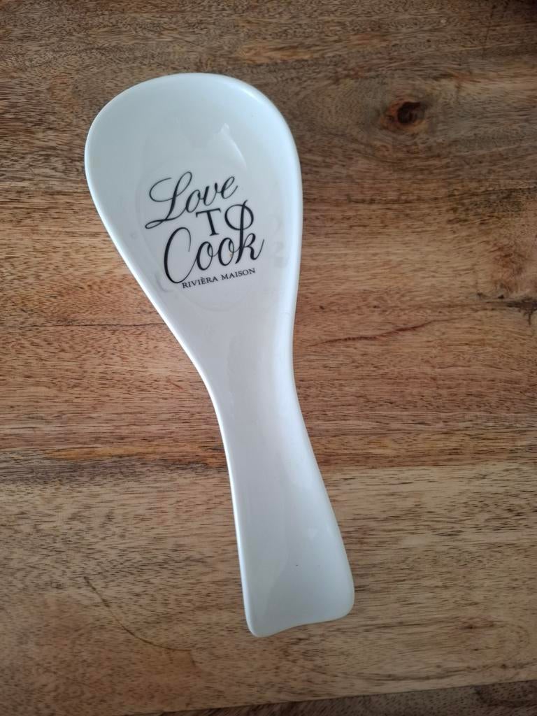 Riviera Maison Spatel/Lepel Houder - Love to Cook, Ophalen of Verzenden, Zo goed als nieuw
