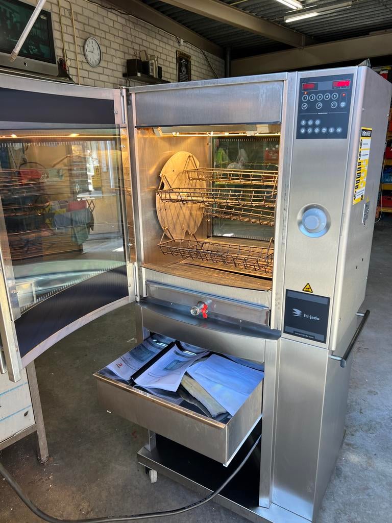 Fri-Jado Rotisserie Oven - Professioneel kip grill oven, Ophalen, Gebruikt, Fornuis, Frituur en Grillen