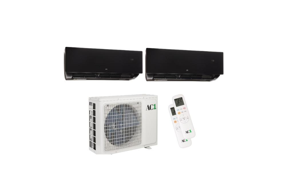 AIRCO AC1 DUO "JP-Black+" 5.0kW Buitenunit + 2x 3.5kW + WIFI
