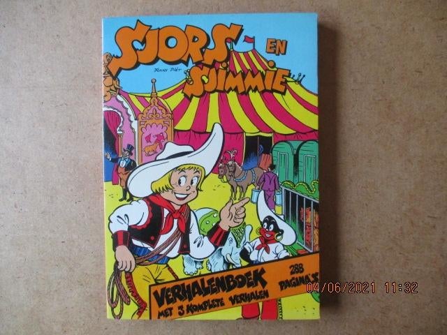 adv4046 sjors en sjimmie verhalenboek 4, Eén stripboek, Ophalen, Gelezen