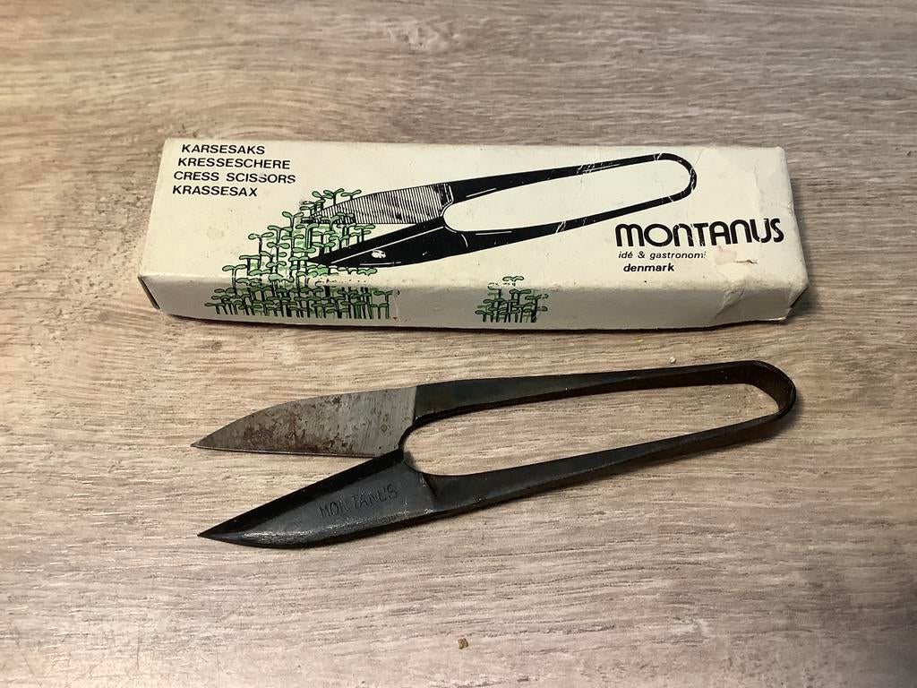 Vintage schaar kruidenschaar Montanus, Ophalen of Verzenden