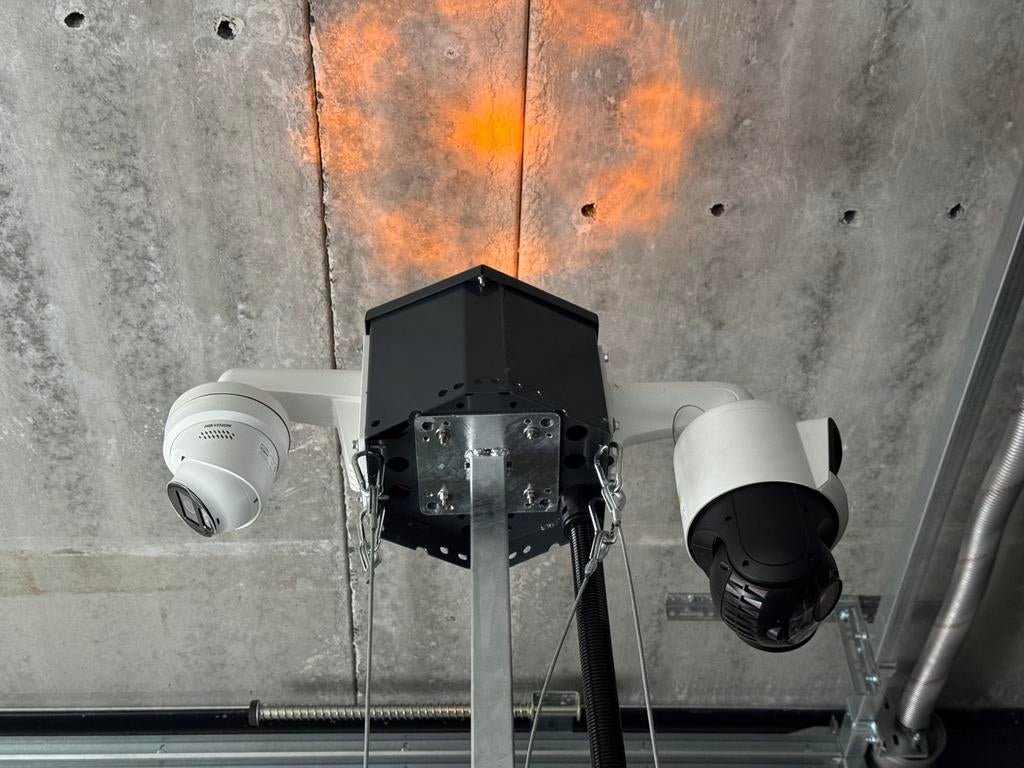 Mobiele Cameramasten & lichtmasten  Bouwguard Te huur, Ophalen of Verzenden, AYD GUARD, Info@aydguard.nl, De corridor 14J