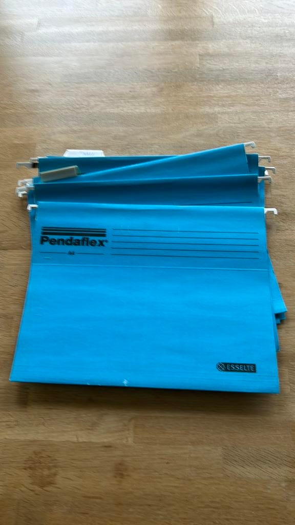 8x Esselte pendaflex documentenmap, Diversen, Ophalen of Verzenden, Gebruikt