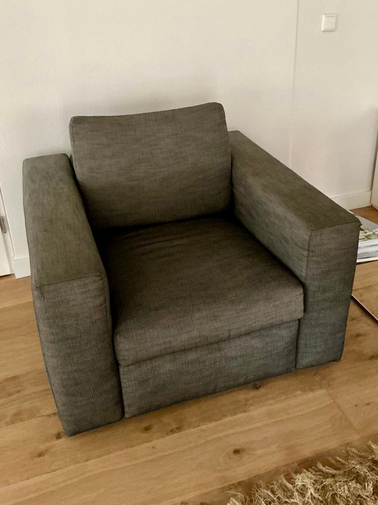Luxe fauteuil van Linteloo - nette staat, Huis en Inrichting, Fauteuils, Zo goed als nieuw, Stof, 75 tot 100 cm, 75 tot 100 cm