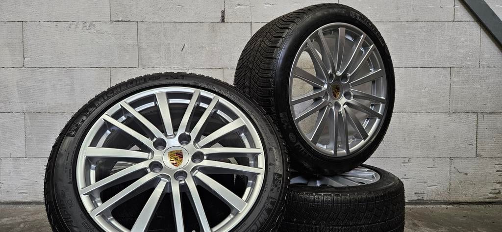 20" Porsche Panamera 971 2G org velgen Michelin winterbanden, 275 mm, Banden en Velgen, Nieuw, V
