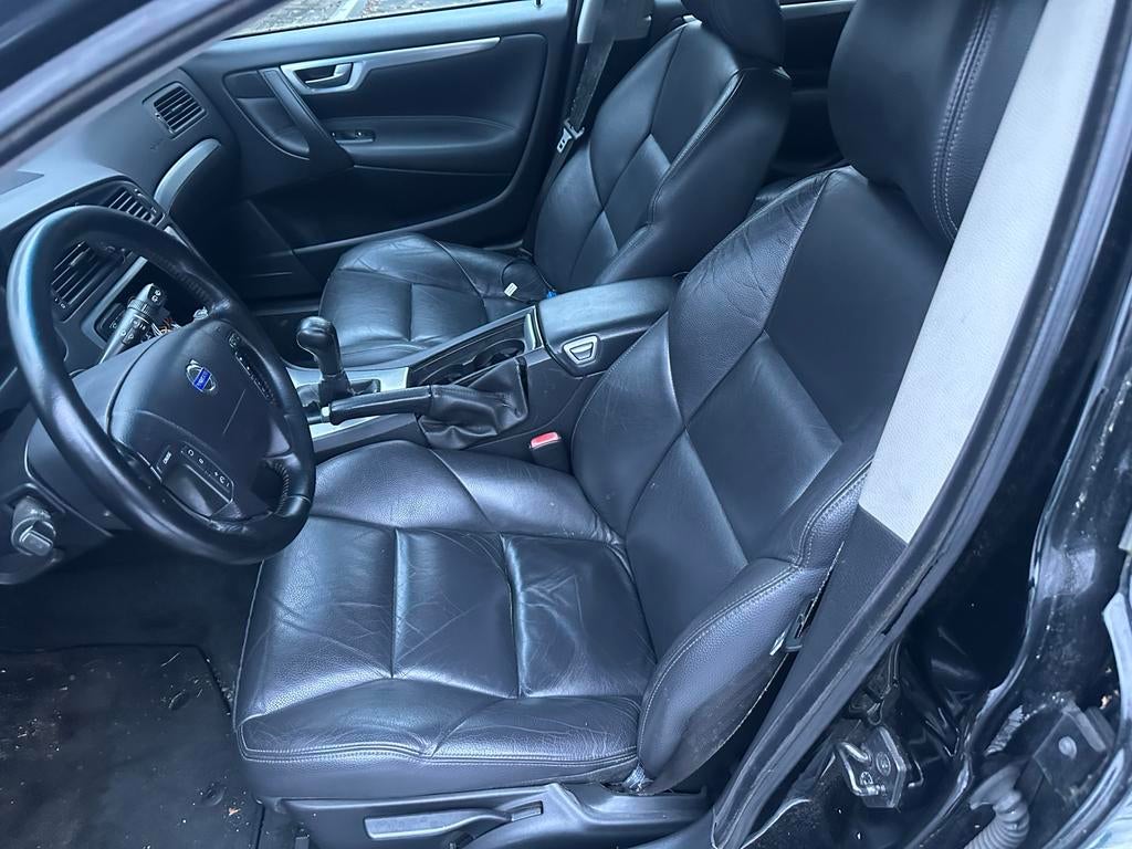 Zwart lederen interieur Volvo V70 2006, Auto-onderdelen, Interieur en Bekleding, Ophalen of Verzenden, Gebruikt, Volvo
