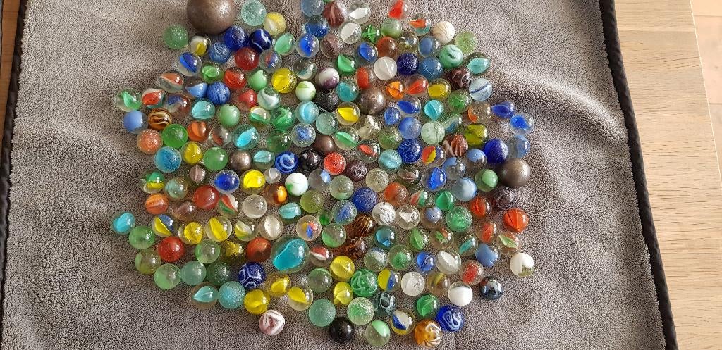 Vintage knikkers, Verzamelen, Ophalen of Verzenden, Gebruikt