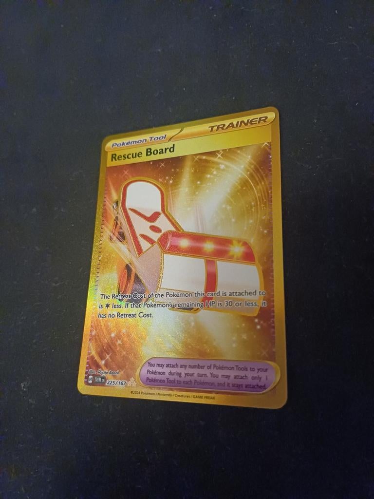 Pokémon Rescue Board - 225/167, Ophalen of Verzenden, Losse kaart