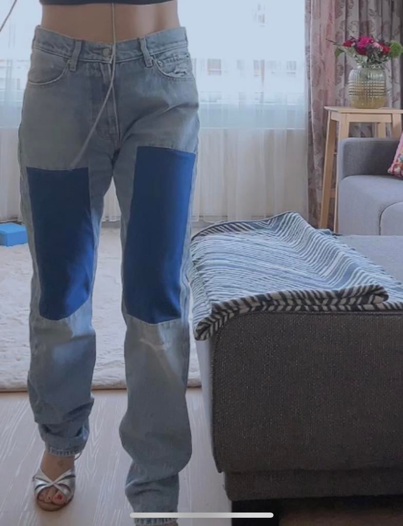Calvin Klein Jeans Unisex, Ophalen of Verzenden, Zo goed als nieuw, Blauw, W28 - W29 (confectie 36)