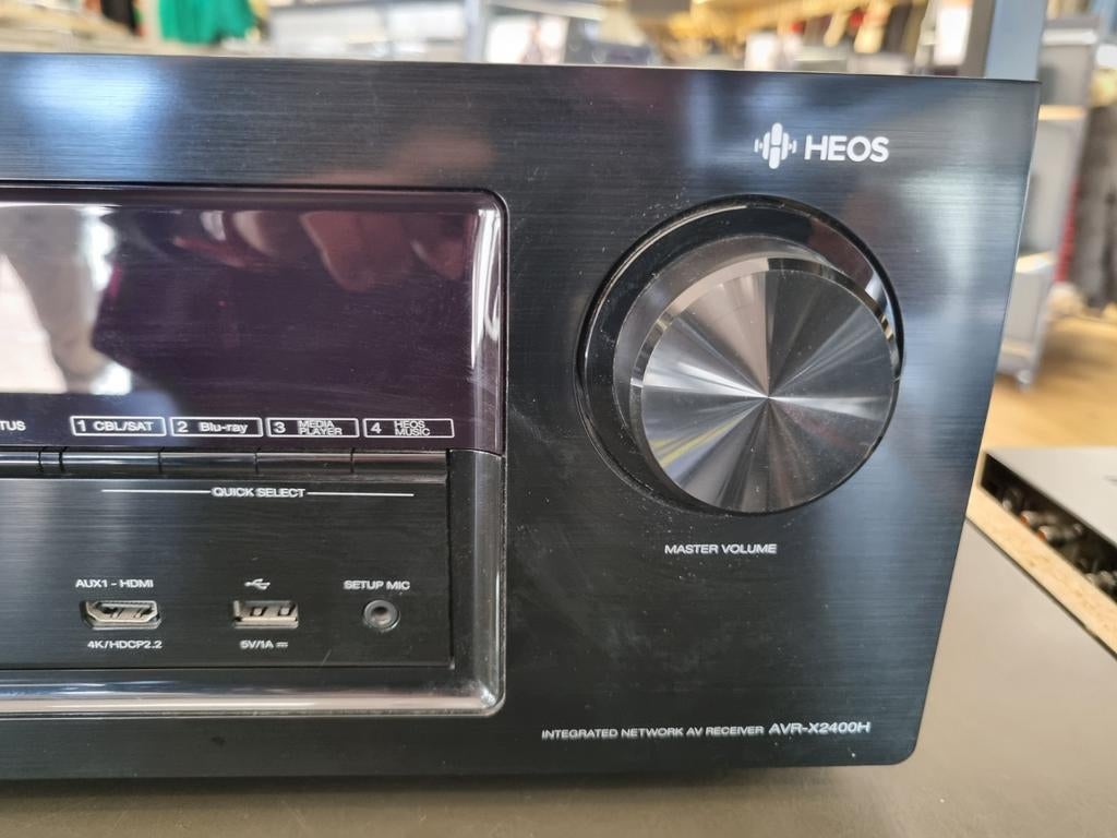 Denon AVR-X2400H 7.2 Kanaals AV-Receiver - Nieuwstaat, Audio, Tv en Foto, Versterkers en Receivers, Denon, Ophalen of Verzenden