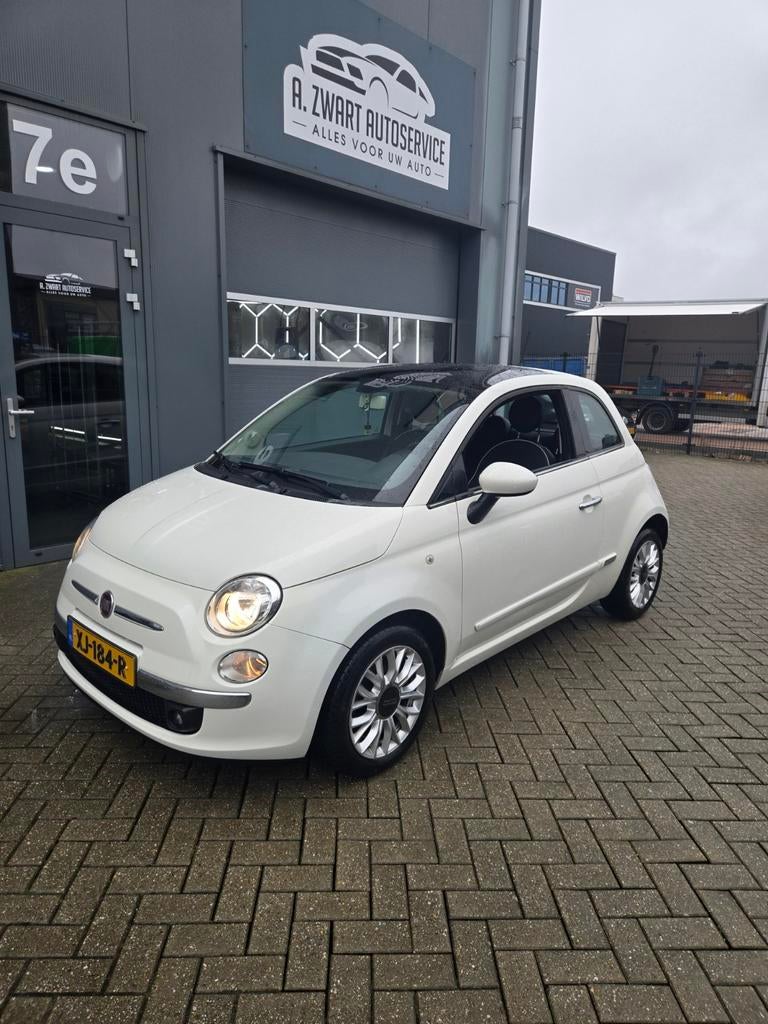 Zeer mooie Fiat 500 automaat 1.2 lounge, Auto's, Fiat, Particulier, ABS, Airbags, Airconditioning, Bluetooth, Boordcomputer, Centrale vergrendeling