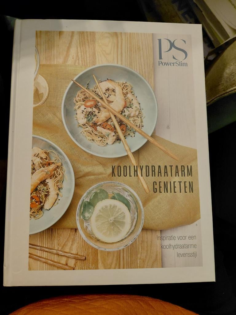 PowerSlim Koolhydraatarm Genieten Kookboek, Gezond koken, Ophalen of Verzenden, Zo goed als nieuw, Overige gebieden