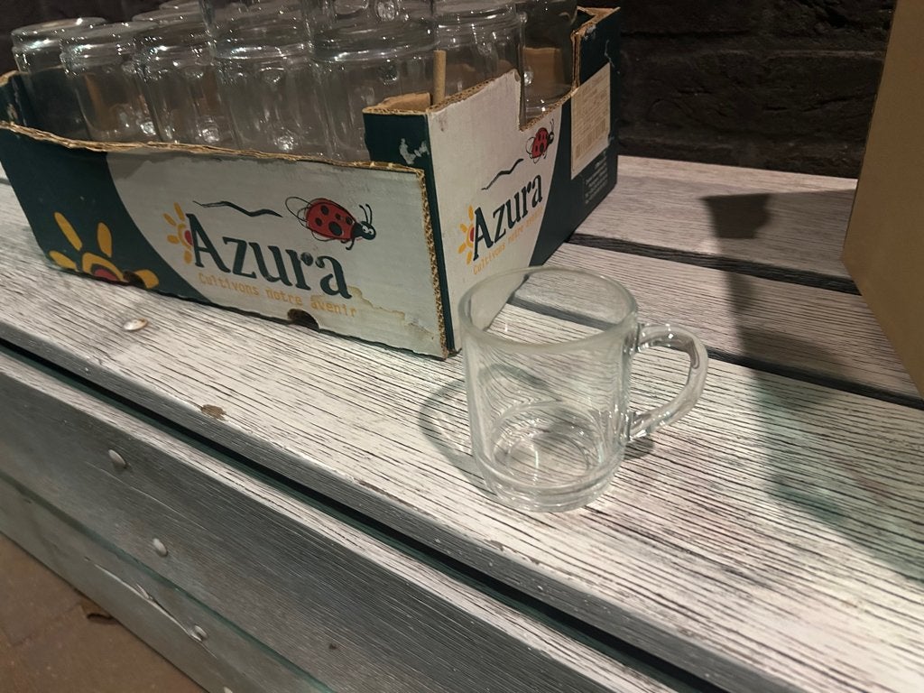 theeglazen, Glas of Glazen, Ophalen of Verzenden, Modern, Glas