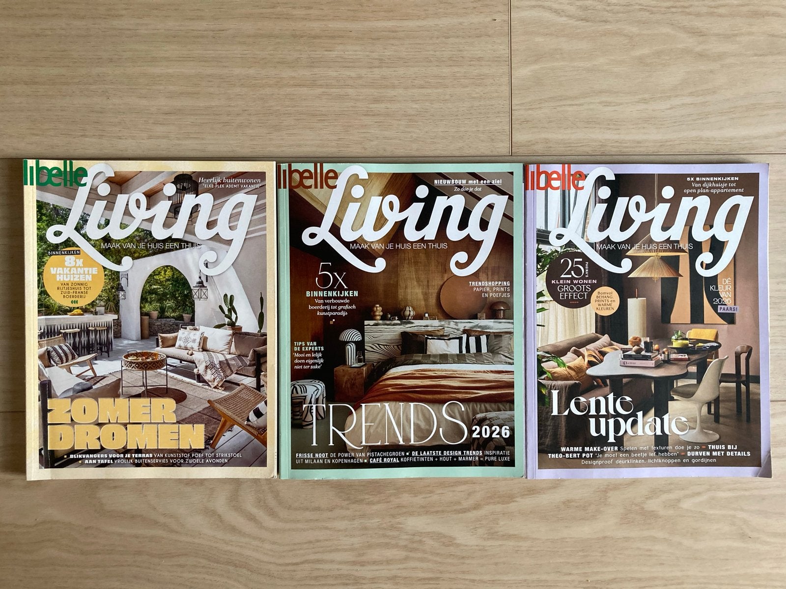 Libelle Living Woontijdschriften - Interieurmagazine, Ophalen of Verzenden, Gelezen, Overige typen