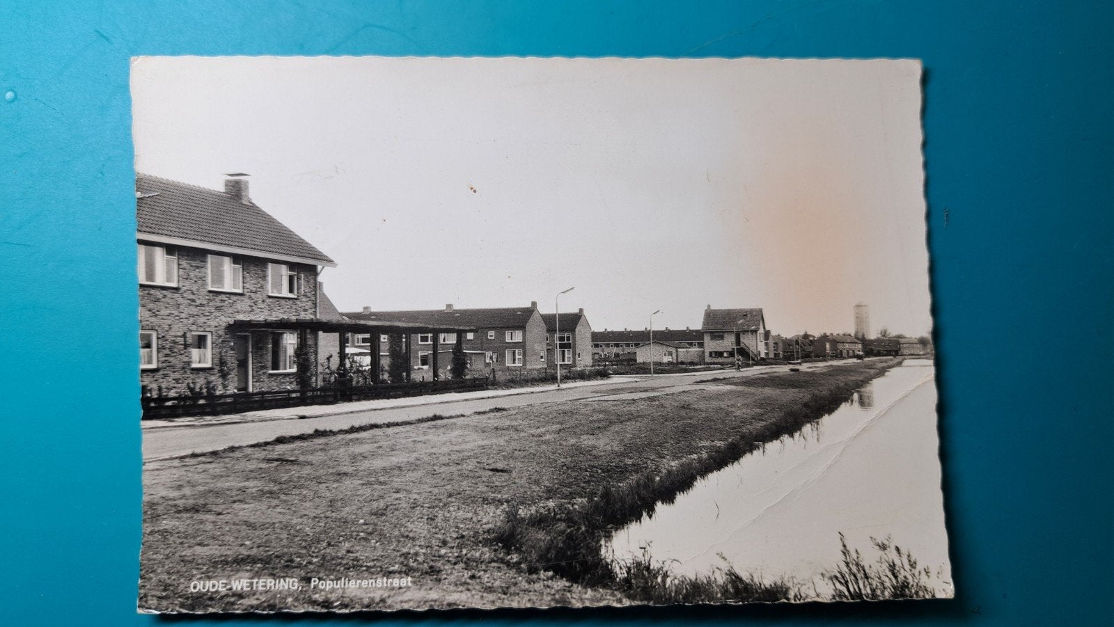 Oude Wetering Populierenstraat 1967, Verzenden, 1960 tot 1980, Gelopen, Zuid-Holland